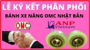 Anp Viet Nam tro thanh nha phan phoi chinh thuc banh xe nang dien PU OMC tai thi truong Viet Nam