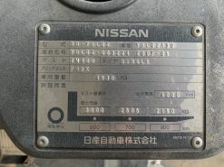 Xe nâng dầu Nissan 3 tấn