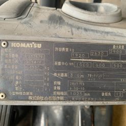 Xe nâng dầu 3 tấn Komatsu