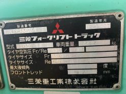 Xe nâng dầu 3 tấn Mitsubishi